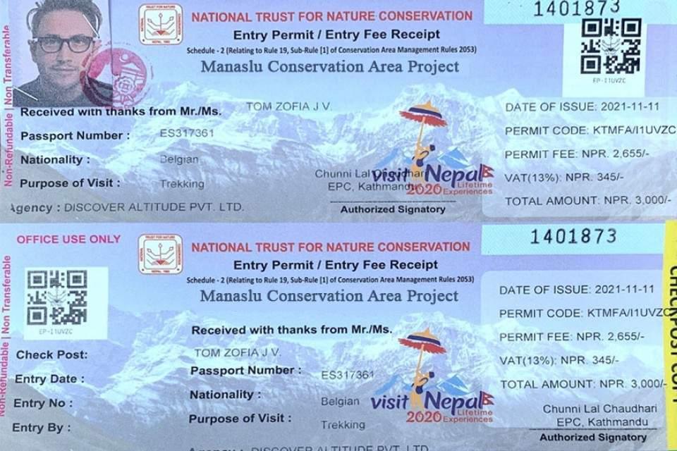 Understanding the Permits Required for the Manaslu Circuit Trek