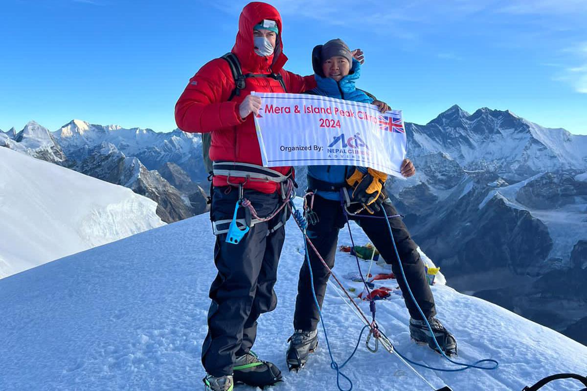 Summit of Mera Peak